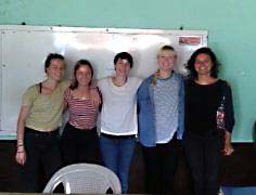 Five Spanish students at Spanish School Nicaragua