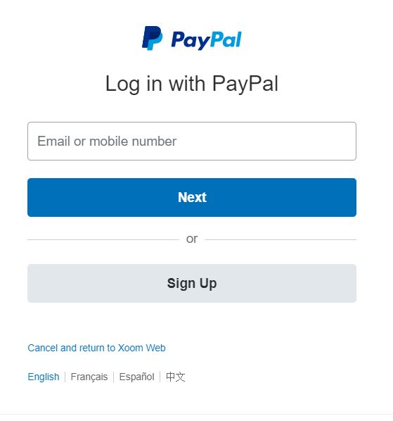 Paying Lesson with Paypal